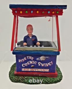 Lemax Collection Carnival- The Cosmic Swing #94956 Nib Lights/motion/sounds