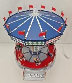 Lemax Collection Carnival- The Cosmic Swing #94956 Nib Lights/motion/sounds