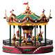 Lemax Collection Christmas Carnival Village, Jungle Carousel # 64155 NEW