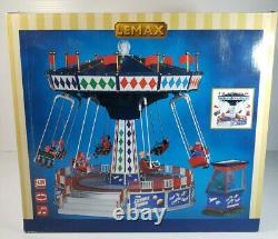 Lemax Cosmic Swing Carnival Ride