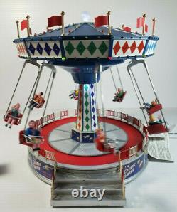 Lemax Cosmic Swing Carnival Ride