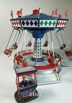 Lemax Cosmic Swing Carnival Ride