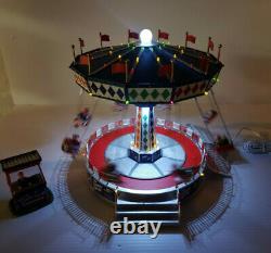 Lemax Cosmic Swing Carnival Ride