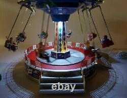 Lemax Cosmic Swing Carnival Ride