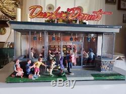 Lemax Dunkin Donuts Lighted Building by My Little TownVery Rare Only One on Ebay