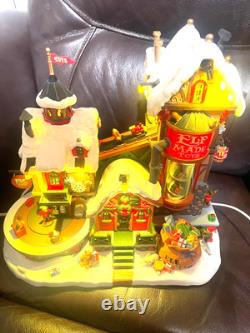 Lemax Elf Made Toy Factory 75190 With Box It Works