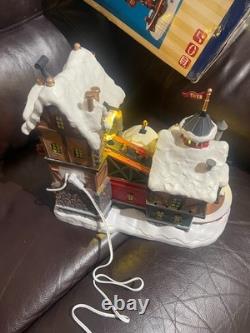 Lemax Elf Made Toy Factory 75190 With Box It Works
