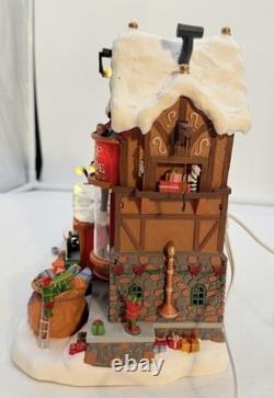 Lemax Elf Made Toy Factory Sights and Sounds Workshop 75190 In Box