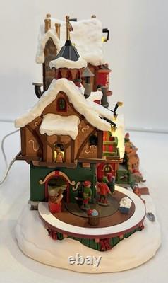Lemax Elf Made Toy Factory Sights and Sounds Workshop 75190 In Box