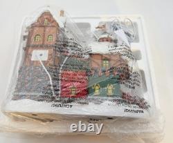 Lemax Elf Made Toy Factory Sights and Sounds Workshop 75190 In Box