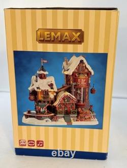 Lemax Elf Made Toy Factory Sights and Sounds Workshop 75190 In Box