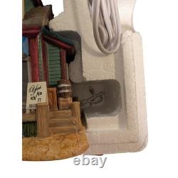 Lemax Enchanted Forest Merlin's Tattoo Parlor Lighted House Menards Exclusive