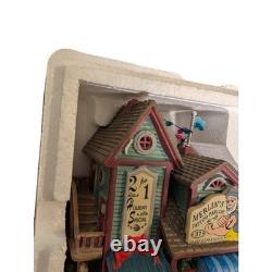 Lemax Enchanted Forest Merlin's Tattoo Parlor Lighted House Menards Exclusive