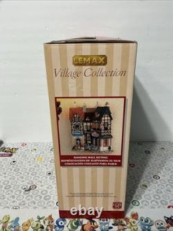 Lemax Essex Street Facade Essex Corner Market #95893 Tested Working Box