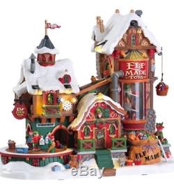 Lemax Exclusive Elf Made Toy Factory 2017