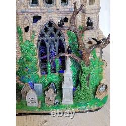 Lemax Gothic Ruins 2006 village accessory Halloween light up