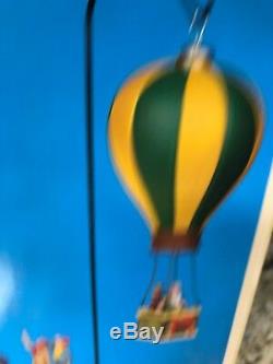 Lemax Hot Air Balloon Scene Sky High City Park Animated Lighted Christmas Villag