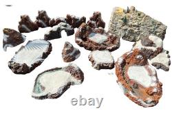 Lemax Massive Lot Christmas Village Landscape Mountain Platforms 1998 Display 14