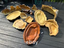 Lemax Massive Lot Christmas Village Landscape Mountain Platforms 1998 Display 14