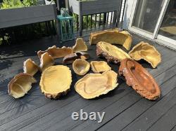 Lemax Massive Lot Christmas Village Landscape Mountain Platforms 1998 Display 14