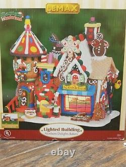 Lemax Northern Delight Bakery Gingerbread Cottage Cookie House Christmas Village