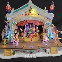 Lemax Nutcracker Suite Music Lighted Animated Christmas Village House 05071 2010