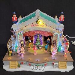 Lemax Nutcracker Suite Music Lighted Animated Christmas Village House 05071 2010