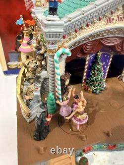 Lemax Nutcracker Suite Music Lighted Animated Christmas Village READ
