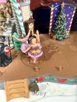 Lemax Nutcracker Suite Music Lighted Animated Christmas Village READ