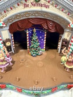 Lemax Nutcracker Suite Music Lighted Animated Christmas Village READ