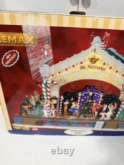 Lemax Nutcracker Suite Music Lighted Animated Christmas Village READ