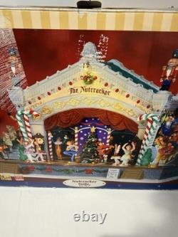 Lemax Nutcracker Suite Music Lighted Animated Christmas Village READ