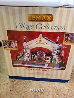 Lemax Nutcracker Suite Music Lighted Animated Christmas Village READ DESCRIPTION