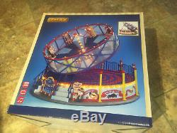 Lemax ROUND UP Holiday Village Animated & Musical Carnival Ride Train Accent