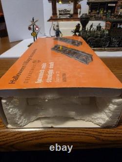 Lemax Rickety Rail Bundle Station, Platform Engine, Tracks, Accessories included