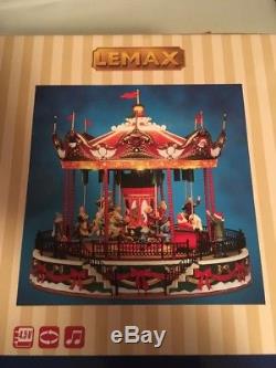 Lemax Santa Village Carousel Ride