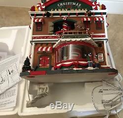 Lemax Signature Collection Christmas Candy Works Village Building in orig Box