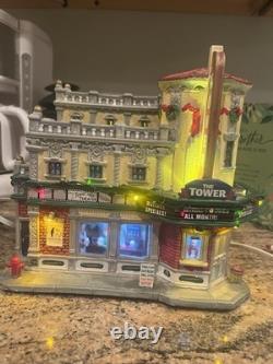 Lemax Signature Collection Michael's Exclusive Tower Theater Sounds COMPLETE