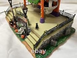 Lemax Signature Spooky Town Wheel Of Horror Lights Up Spins Halloween Decor
