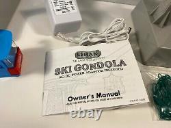 Lemax Ski Gondola Motorized Ski Lift Complete with Box 2000 TESTED