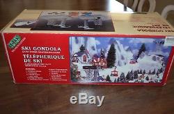 Lemax Ski Gondola Vail Village Collection 04544 Complete