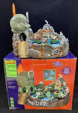 Lemax Skull River Haunted Amusement Park Ride Lights & Sounds Signature Series