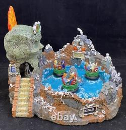 Lemax Skull River Haunted Amusement Park Ride Lights & Sounds Signature Series