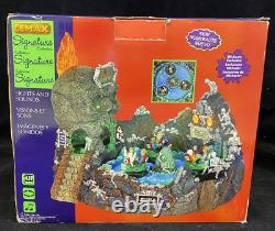 Lemax Skull River Haunted Amusement Park Ride Lights & Sounds Signature Series