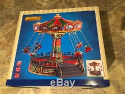 Lemax Sky Swing- Holiday Village-Carnival-Train Animated Sights & Sounds