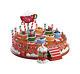 Lemax Spinning Cocoa Cups Porcelain Village Accessory Multicolored Polyresin 6.6