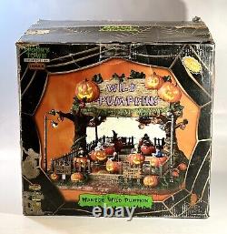 Lemax Spooky Town 2009 Wild Pumpkin Ride Halloween Manège In Box CIB EUC Tested