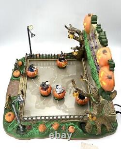 Lemax Spooky Town 2009 Wild Pumpkin Ride Halloween Manège In Box CIB EUC Tested