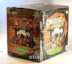 Lemax Spooky Town 2009 Wild Pumpkin Ride Halloween Manège In Box CIB EUC Tested