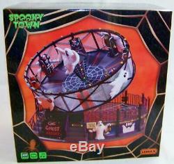 Lemax Spooky Town 2017 GHOST AROUND #74221 NRFB Sights & Sounds Carnival Ride
